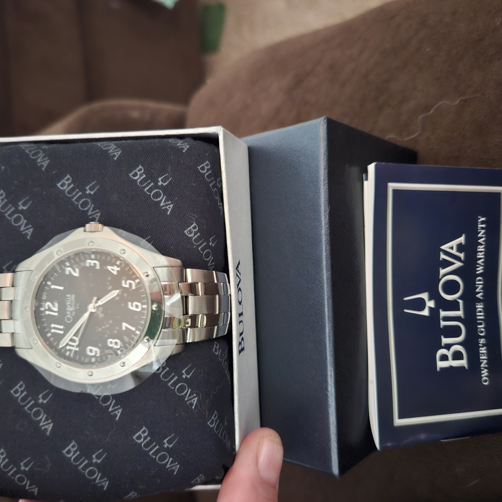 Bulova Silver Watch